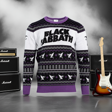 Black Sabbath Flying Demon Christmas Sweater
